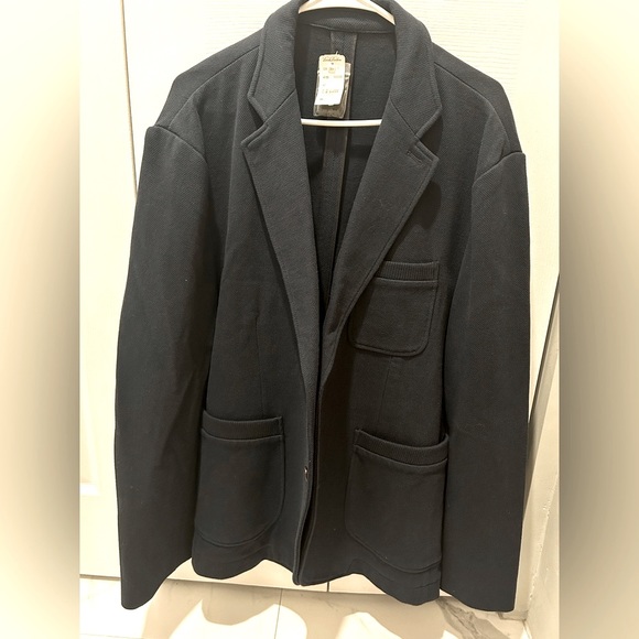Brooks Brothers Navy Blue Cotton Blazer